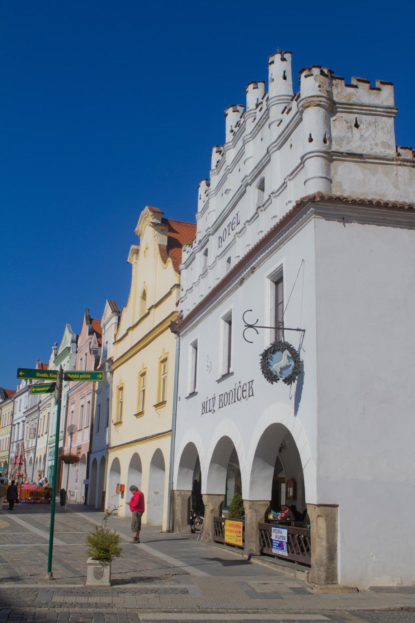 Hotel Bily Konicek Třeboň Extérieur photo
